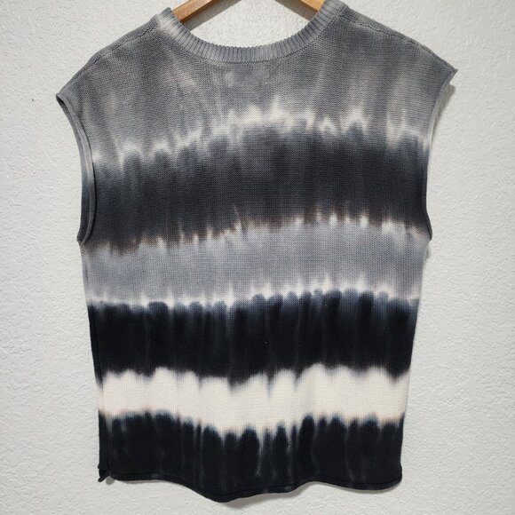 Evereve James Sleeveless Pullover Sweater Size Small Tie-Dye Colorful Gift Ready - Picture 2 of 7